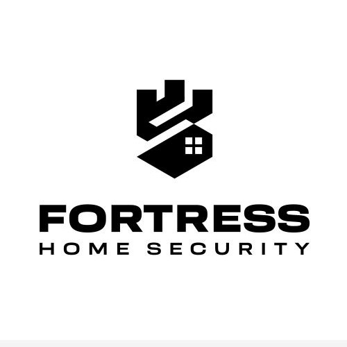 Fort design with the title 'Modern Logo for home security'