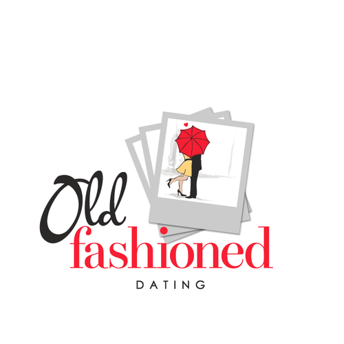 Dating app logo with the title 'Logo Needed for Old Fashioned Dating Concept'