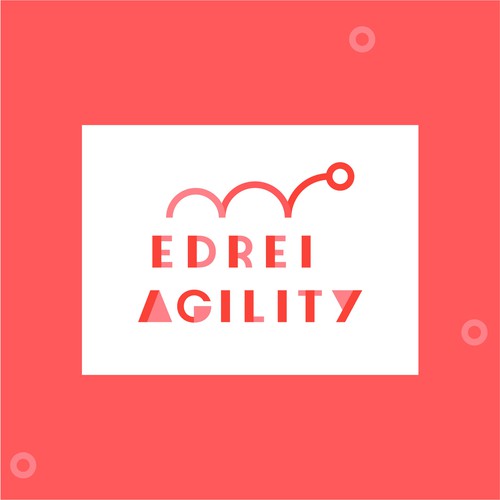 Pink brand with the title 'Tech Logo'