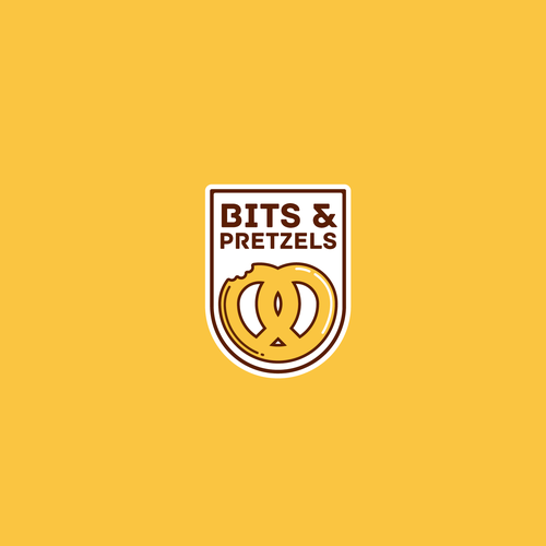 Adobe templates logo with the title 'Bits & Pretzels entry '