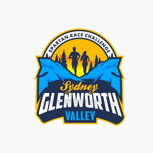 Valley logo with the title 'Spartan Race Logo'