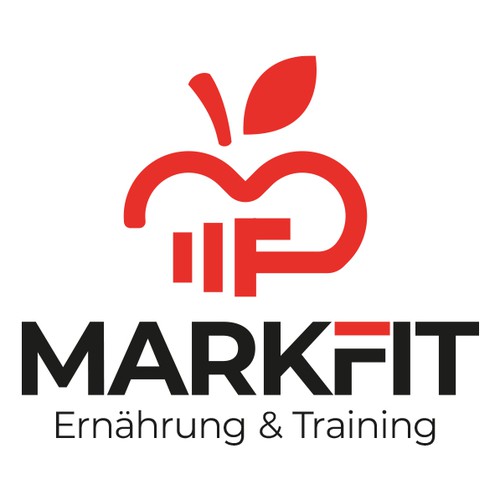 Trainer logo with the title 'Markfit - Personal Sports Trainer'
