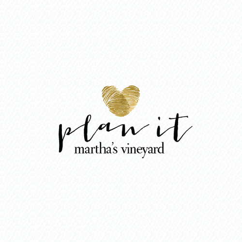 Event planning logo with the title 'unique logo for growing event design company.'