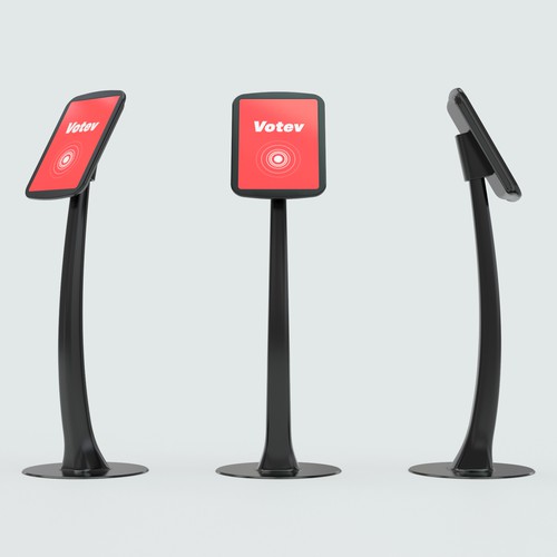 Device design with the title '3d Voting Machine'