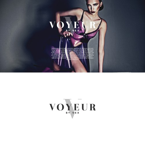 Adult design with the title 'Voyeur'