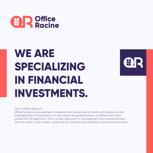 Management brand with the title 'Office Racine'