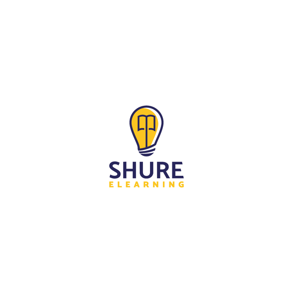E-learning logo with the title 'Logo for Shure Elearning'