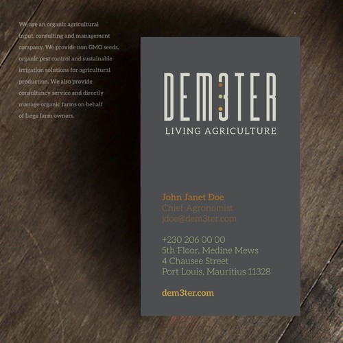 Subtle design with the title 'available for sale.'