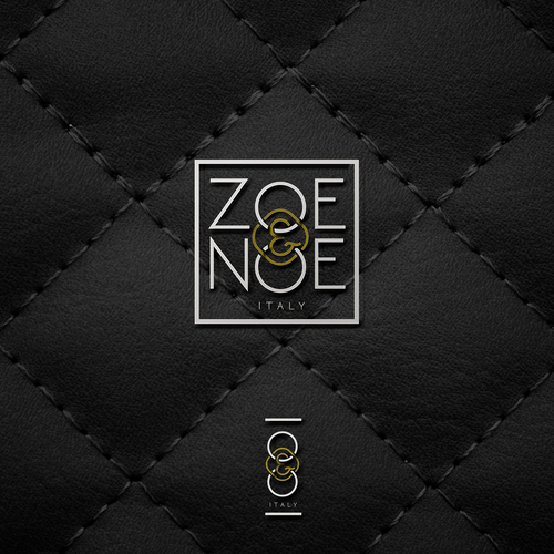 Italian logo with the title 'Logo for a leather handbags brand'