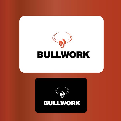 Accounting logo with the title 'Help Bullwork with a new logo'