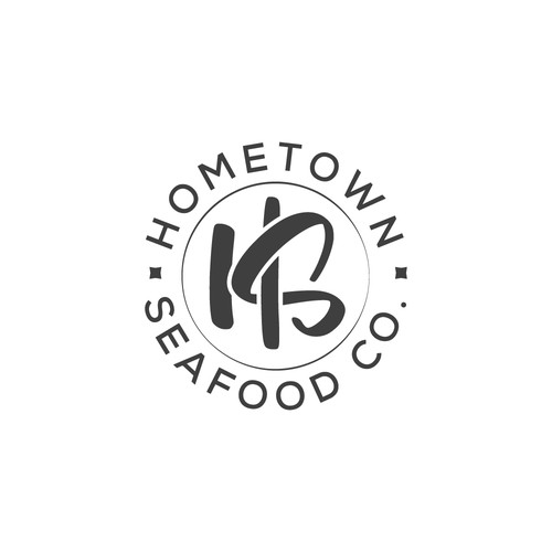 Seal design with the title 'seafood restaurant & raw bar'