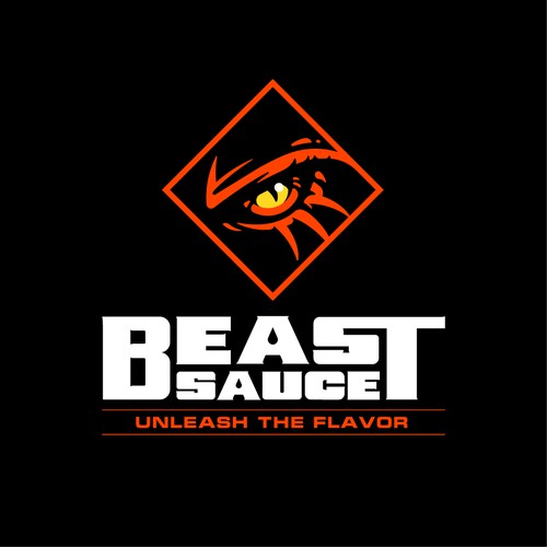 Beast logo with the title 'Beast Sauce logo'
