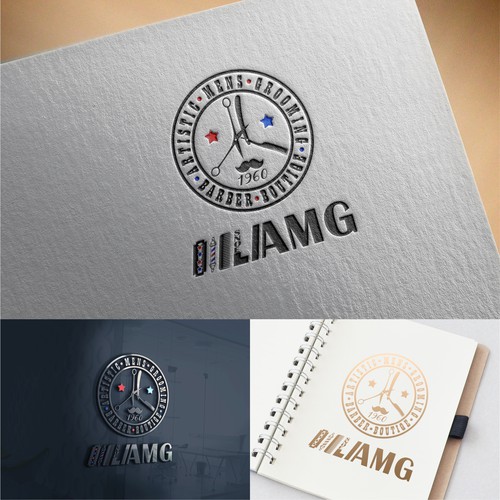 Barber brand with the title '(PROTOTYPE) BARBER SHOP'