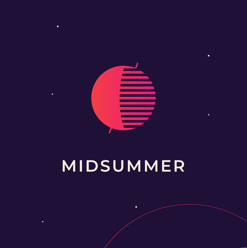 Summer logo with the title 'MIDSUMMER'