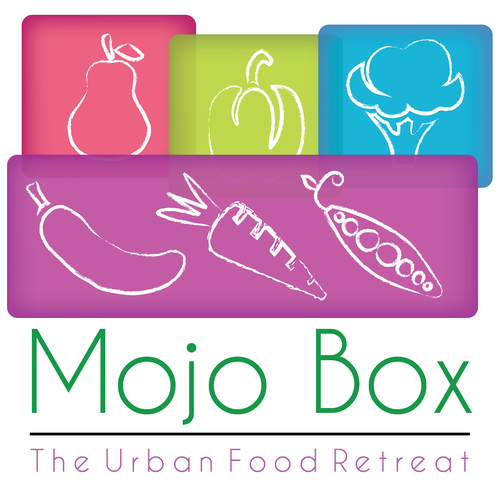 Contemporary brand with the title 'Modern & clean logo for Bento box company'