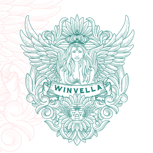 Crown brand with the title 'Winvella Logo '