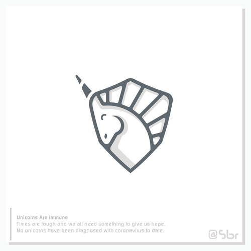 Unicorn logo with the title 'Unicorns Are Immune'