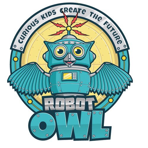 Owl logo with the title 'Robot Owl'
