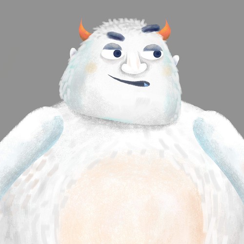 Monster artwork with the title 'monster'