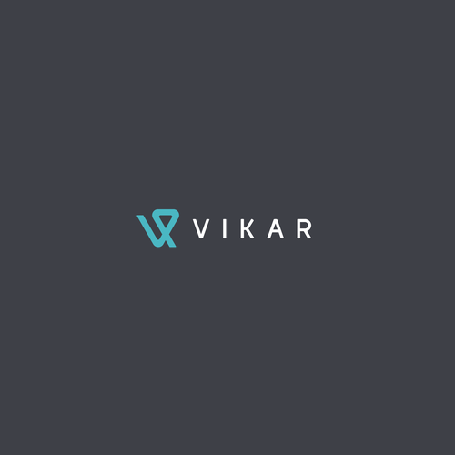Horizontal logo with the title 'VIKAR'