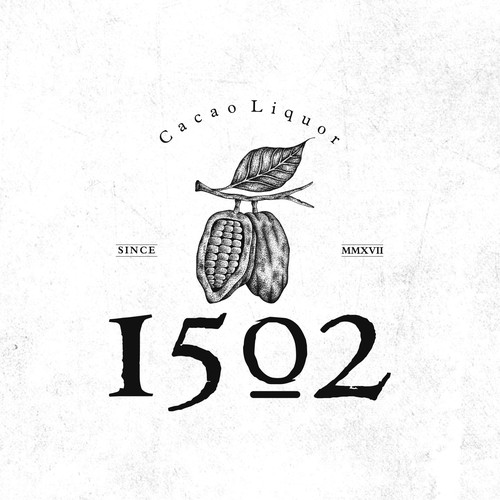 Chocolate brand with the title 'My original hand drawing for chocolate logo'