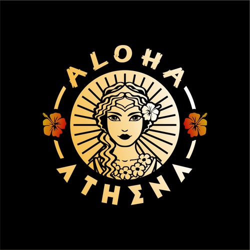 Hawaii logo with the title 'Winner of Aloha Athena'