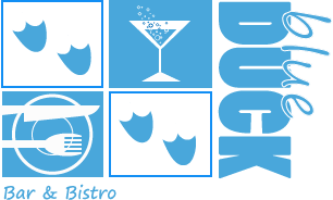 Bistro logo with the title 'Blue Duck Bar & Bistro Contestant'