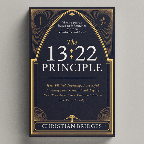 Book cover with the title 'Christian Book Cover AVAILABLE FOR SALE'