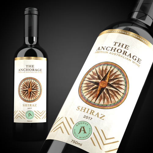 Premium label with the title 'Premium Australian wine'