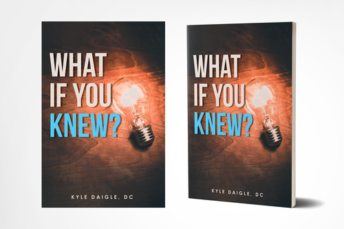 Wood book cover with the title 'What If You Knew'