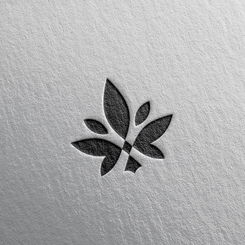 Hemp oil logo with the title 'HIC'