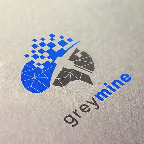 Brain brand with the title 'Design a bold, powerful logo for a new information technology consulting company'