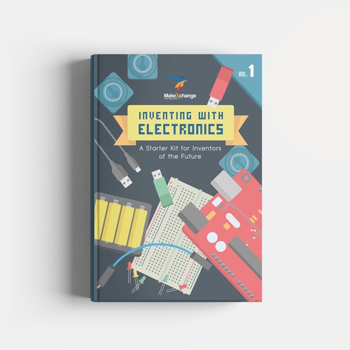 Electronic packaging with the title 'Graphic design for Inventor's Kit '