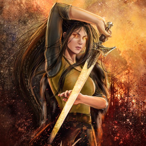 Warrior book cover with the title 'Book Cover '