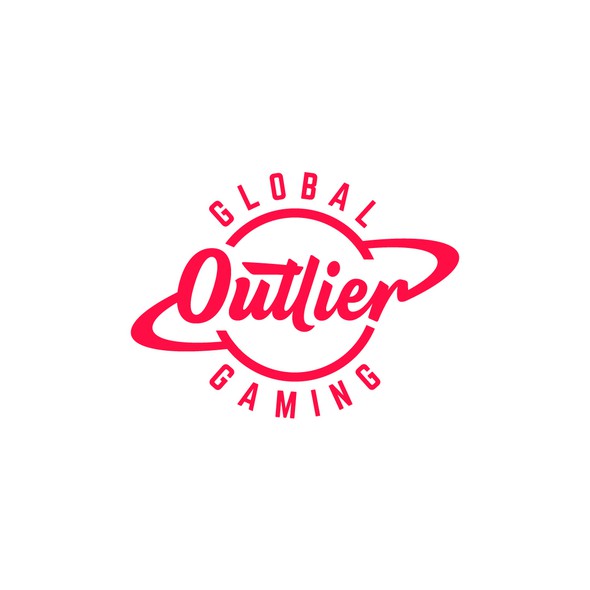 带有“Global Outlier Gaming”标题的速写本logo