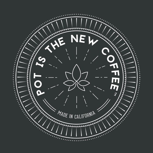 Badge t-shirt with the title 'T-Shirt for cannabis business'