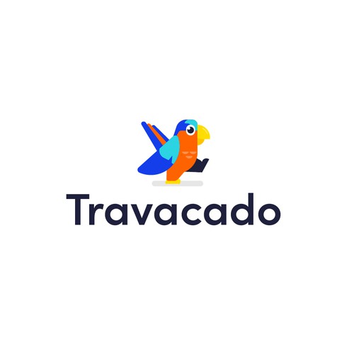 Travel brand with the title 'Logo design'