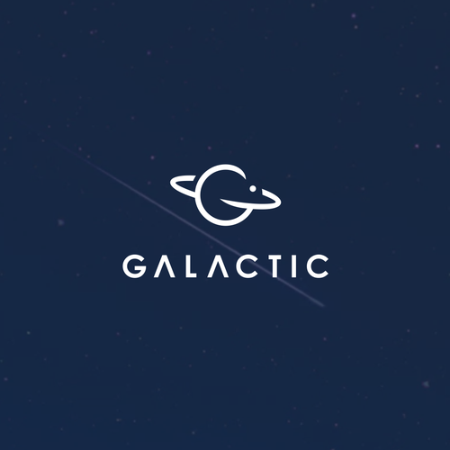 Astronomy design with the title 'GALACTIC'