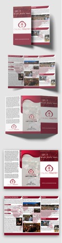 Element design with the title 'Calling Ministry example Brochure'