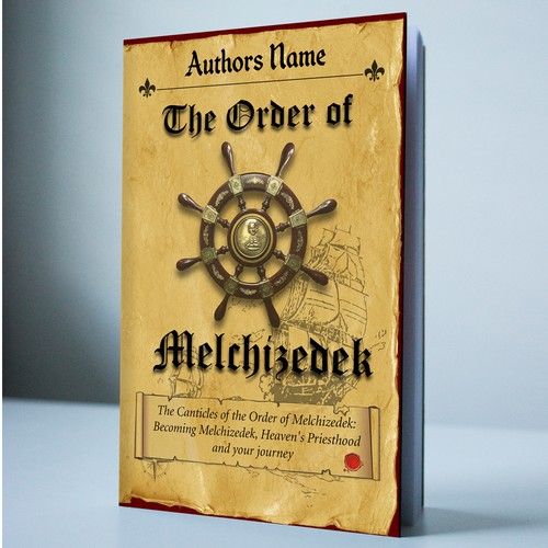 Old book cover with the title 'The Order of Melchizedek'