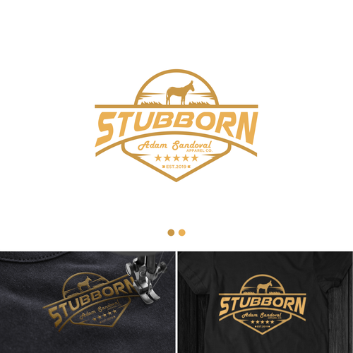 Industrial t-shirt with the title 'Stubborn Apparel'
