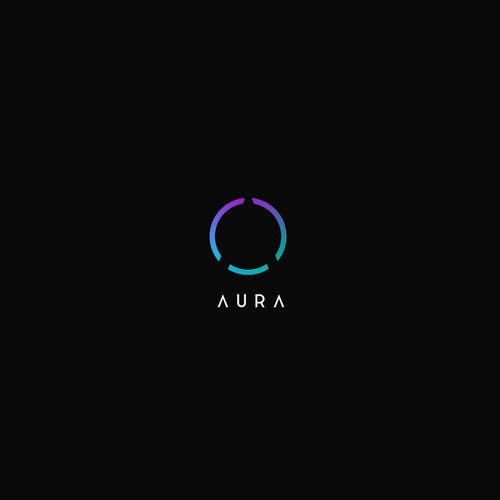 A design with the title 'AURA icon'