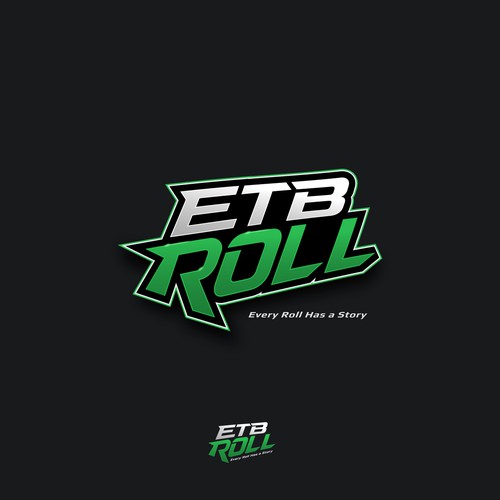 Pokémon design with the title 'ETBRoll Logo'