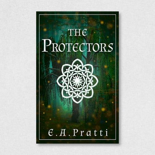 Celtic design with the title 'Contemporary Fantasy Novel (ebook cover)'