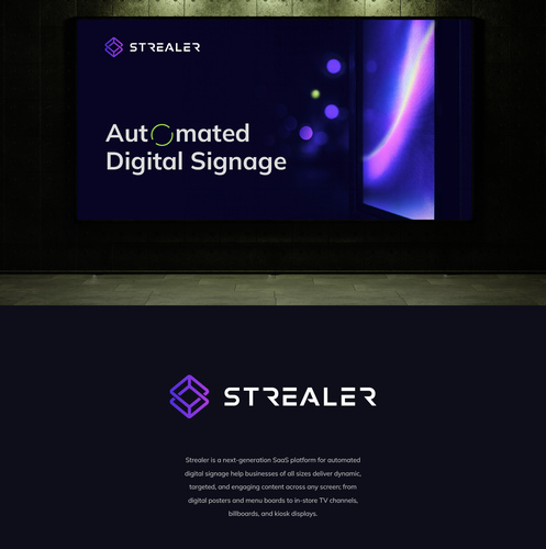Automation design with the title 'Strealer Brand Identity Refresh'