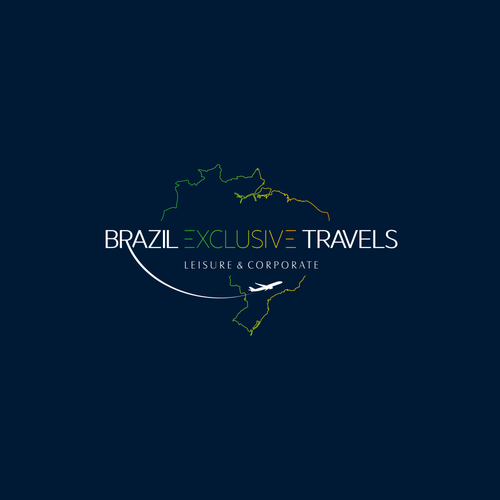 Brazilian design with the title 'Viagens personalizadas e exclusivas, focando o nosso Brasil!'