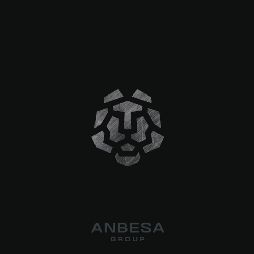Lion head logo with the title 'Anbesa Group'