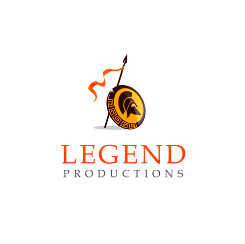 Hero design with the title 'Legend Productions'