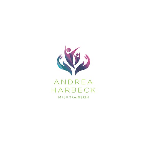 Trainer logo with the title 'Andrea Harbeck Trainerin'