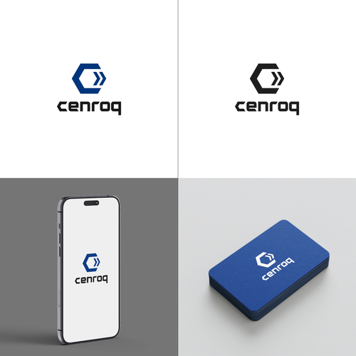 Design with the title 'cenroq'